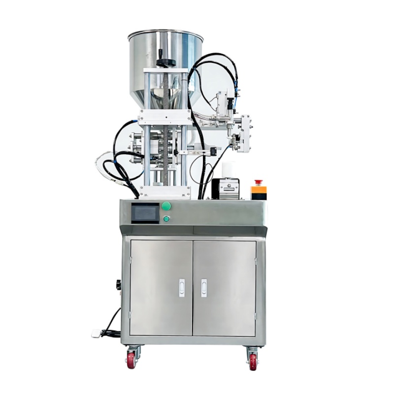 Simplex filling and sealing machine